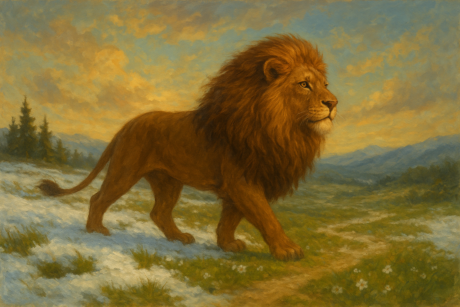 Aslan on the Move